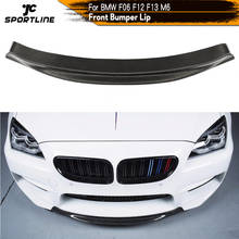 Carbon Fiber Front Bumper Lip Spoiler Splitters for BMW 6 Series F12 F13 F06 M6 2013 - 2018 Front Bumper Lip Spoiler Splitters 2024 - buy cheap