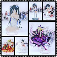 Figuras de acción de Dungeon ni Deai o Motomeru no wa Machigatte Iru Darouka, juguetes de Anime, Aiz Hestia, muñeco acrílico de 15cm para regalo 2024 - compra barato