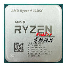 AMD Ryzen 9 3950X R9 3950X 3.5 GHz 16-Core 32-Thread CPU Processor 7NM L3=64M 100-000000051 Socket AM4 2022 - buy cheap