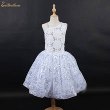 Girls white Sequins Dance Dress Ballerina Long Tutu Ballet Dancer Professional Ballet dress Women Stage Performance Dancewear 2024 - buy cheap