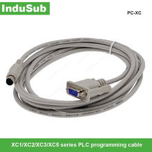 Программирование PLC, кабель серии xinje XC1/XC2/XC3/XC5, кабель для загрузки RS232, интерфейс 2024 - купить недорого