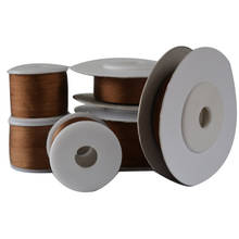 278 Brown 100% Real Pure Silk Embroidery Ribbon Handcraft,Double Face Taffeta Silk Tape 2/4/7/10/13/25mm,10/30/100m pk 2024 - buy cheap