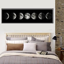 5D Diy Diamond Painting Moon Phase Black White Full Square Round Rhinestone Pictures Embroidery Mosaic Cross Stitch KitsZP-4100 2024 - buy cheap