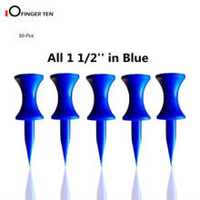 50 Pcs Professional Blue Plastic Golf Tees 39mm Duarble Golf Castle Tees 1 1/2 Inch Golf Tee Holder for Golfer Practice Training 2024 - buy cheap
