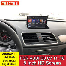 Android 9,0 4 + 32 ГБ GPS навигация для Audi Q3 8V 2011 ~ 2018 MMI 2G 3G RMC автомобильный мультимедийный плеер, стерео радио 2024 - купить недорого