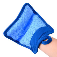 Kitchen Heat Resistant Silicone Glove Oven Mitts Pot Holder Baking BBQ Cooking Strong grip practical durable Heat 2024 - buy cheap