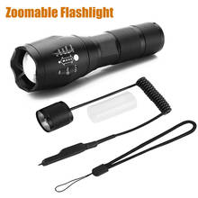 Tactical LED Flashlight 1600 Lumen Gun Weapon Light 5 Modes Super Bright Torch with Remote Switch Hunting Shooting Accessories 2024 - buy cheap