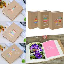 6 inch 100 Pages Pocket Interleaf Type Picture Storage Frame for Kids Children Gifts Scrapbooking Picture Case Photo Album D10 2024 - buy cheap