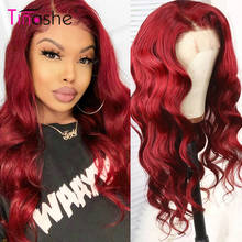 Tinashe-peruca lace front ondulada, cabelo humano, remy, liso, densidade 200, 13x6 2024 - compre barato