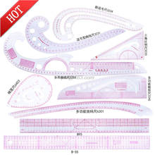 9pcs Sewing French Curve Ruler Measure Dressmaking Tailor Drawing Template Craft Tool Set costura, as the picture shown 2024 - buy cheap