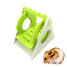 Hamster Swing Toy Funny Triangle Mouse Exercise Toy HamsterToy Cage Eexercise Toys for Guinea Pig Rat Small Animal 2024 - buy cheap