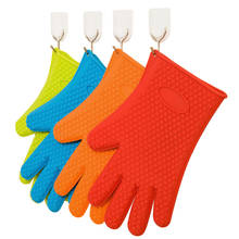 Heat Resistant Silicone Glove Cooking BBQ Oven Pot Holder Mitt Kitchen Hot Search kitchen accessories bakeware tool 2024 - buy cheap