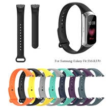 Correa de silicona de repuesto para reloj Samsung Galaxy Fit, hebillas transpirables de colores para SM-R370, Accesorios inteligentes, 1 unidad 2024 - compra barato