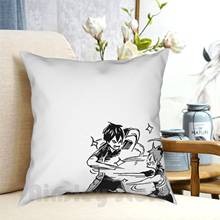 ¡Haikyuu! Funda de almohada con estampado para el hogar, suave, Haikyuu Hq, Haikyuu, Kagehina, Kageyama Hinata, Manga de Anime 2024 - compra barato