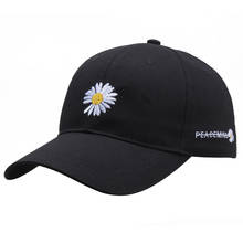 Little Daisy Dad Hat Flowers Cotton Embroidered Baseball Cap Snapback Retro Student Couple Peak Cap Casual Outdoor Sun Hats 2024 - buy cheap