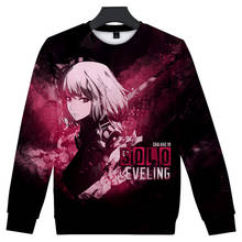 Solo Leveling Sweatshirt 3D O-Neck Men/Women Long Sleeve Outwear Harajuku Streetwear Korean Anime Fashion Clothes Plus Size 2024 - buy cheap