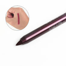 1 Pcs SELL Charming Women Longlasting Waterproof Eye Liner Pencil Pigment Dark Red Color Eyeliner Cosmetic Makeup Beauty Tools 2024 - buy cheap