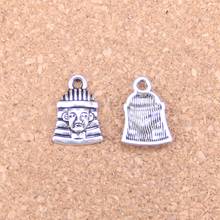 30pcs Charms egyptian king tut 16x11mm Antique Pendants,Vintage Tibetan Silver Jewelry,DIY for bracelet necklace 2024 - buy cheap