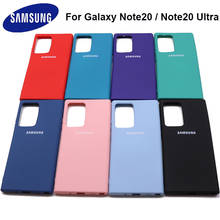 Funda de silicona líquida para Samsung Note 20, carcasa trasera suave para Samsung Galaxy Note 20, Note 20 Plus, Note 10 Lite 2024 - compra barato