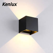Kenlux Adjustable 6W LED Wall Light Outdoor Waterproof IP65 Porch Garden Wall Lamp Indoor Bedroom Bedside Lighting Lamp Aluminum 2024 - buy cheap