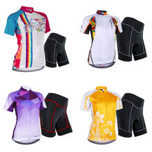 Lycra Summer Road Bike Clothing Women BIB Shorts 2022 Cycling Jersey Set Ladies Dress Bicycle Clothes MTB Suit Uniform Kit Wear 2024 - buy cheap