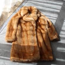 Top brand High-end New Style Fashion Women Faux Fur Coat 18S44  high quality 2024 - buy cheap