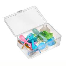 Baby Pacifier Box Soother Container Holder Travel Storage Case PP Plastic Box New Dropship 2024 - buy cheap