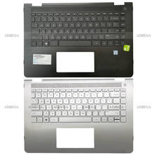 Laptop Palmrest Upper Case US Backlit Keyboard For HP Pavilion X360 14M 14-BA 100TX 048TX 114DX 015DX 924117-001 924115-001 2024 - buy cheap
