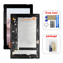 10.1inch For Sony Xperia Tablet Z 10.1 SGP311 SGP312 SGP321 LCD Display Touch Screen Digitizer Panel Assembly with Frame 2024 - buy cheap