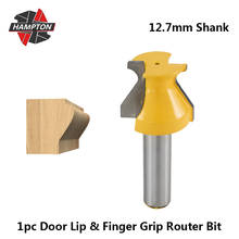 Wood Router Bits 1/2" Shank Door Lip & Finger Grip Router Bit Cleaning Bottom Router Bit For Woodworking Tools Tenon Cutter 2024 - buy cheap