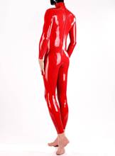 MEN LATEX CATSUIT WITH 3D CROTCH  BACK ZIP CUSTOMIZED 2024 - buy cheap