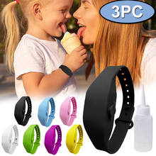 3 pçs portátil pulseira dispensador de mão + bico garrafa adulto crianças wearable desinfetante mão bombas silicone pulseira fn6 2024 - compre barato