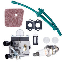 Carburetor Air Fuel Filter Carb Kit For STIHL FS85 FS80 FS55 FS46 FS45 FS38 New Air Fuel Filter Gasket Carb 2024 - buy cheap