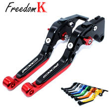 For HONDA PCX 125 PCX125 PCX150 PCX 150 ALL Year Motorcycle Accessories Folding Extendable Brake Clutch Levers LOGO PCX 2024 - buy cheap