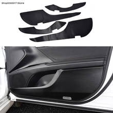 Car Co-pilot Anti-Kick Pad Storage Box Door Anti-kick Protection Decorative Pad Mat Car For Toyota Camry 2018 2019 2020 2021 2024 - buy cheap