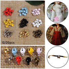 10/20pcs Newest Mini Bell DIY Dolls Crafts Jewelry Accessories 5mm Tiny Copper Round Bells Doll Clothes Necklace Decoration 2024 - buy cheap