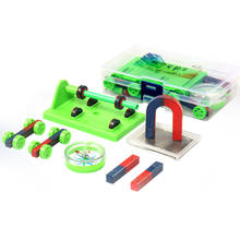 Детская игрушка, ручное кольцо «сделай сам», подкова, компас, искусственный научный эксперимент, учебный инструмент, Детская обучающая игрушка 2024 - купить недорого