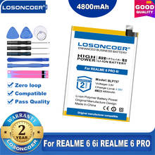 100% Original LOSONCOER 4800mAh BLP757 For Oppo Realme 6 / 6i / 6 Pro RMX2001 6S 6Pro RMX2061 Pro Mobile Phone Battery 2024 - buy cheap