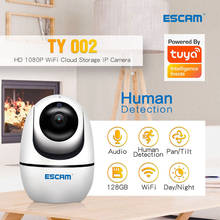 ESCAM TY002 2MP 1080P Support Tuya Wireless Intercom  PTZ IP Camera AI Humanoid Motion Detection  Auto Tracking CCTV Monitor 2024 - buy cheap