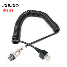 JXEJXO Cable de altavoz para micrófono móvil para Yaesu FT-847 FT-920 FT-950 FT-2000 FT-Radio reemplazar MH-31B8 2024 - compra barato