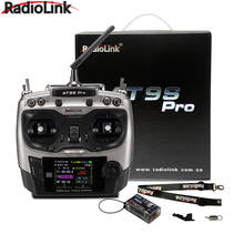 Radiolink-mando a distancia AT9S Pro TX para Dron de carreras, transmisor con R9DS RX 2,4G, 10/12CH, nuevo 2024 - compra barato