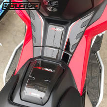 Motorcycle 3D Carbon fiber Tank Pad Decal Protector Stickers For HONDA X-ADV750 X-ADV XADV 750 XADV750 2017 2018 2019 2024 - buy cheap