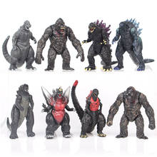 Экшн-фигурка Godzilla Gojira Chimpanzee из ПВХ, Коллекционная модель, коллекционная игрушка, подарок для детей, 8 шт./компл. 2024 - купить недорого