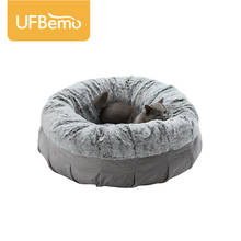 UFBemo Dog Bed House Soft Velvet Fur memory foam Removable Dog Accessories Durable Hondenmand Pet Cat Baskets Nest Mat Puppy 2024 - buy cheap