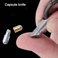 Mini Cutting Tool Stainless Steel Multi-Function Key Ring Pendant Tool Capsule Knife Tiny Cutting Tool 2024 - buy cheap