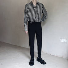 Pantalones cortos ajustados para hombre, pantalón básico, simple, versátil, informal coreano, diseño de cintura alta, 2020, envío gratis 2024 - compra barato