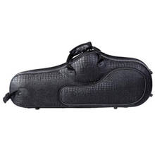 NEW-Sax Handheld Bag Case Organiser Bag for Alto Saxophone Accessories Black Crocodile Pattern 2024 - buy cheap