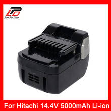 14.4v 5000mAh Li-ion battery Replacement for Hitachi: BSL1430, CJ14DSL, BSL1440, CR14DSL, BSL1415, DDS14DSL 2024 - buy cheap