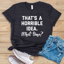 Isso é uma ideia horária. Que horas? -Camiseta, presente para bff, camiseta engraçada, camiseta gráfica unissex, camisetas estilo harajuku 2024 - compre barato