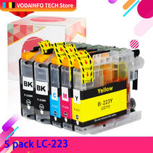 Cartucho de tinta Compatible con impresora Brother LC223 LC 223 LC223, cartucho de tinta para DCP-J4120DW, MFC-J4420DW, J4620DW, 4625DW, 5320DW 2024 - compra barato